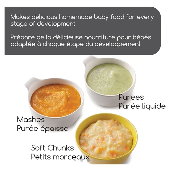 Baby Brezza One Step Baby Food Maker Deluxe - Cooker and Blender in One to Steam - Picture 4 of 4